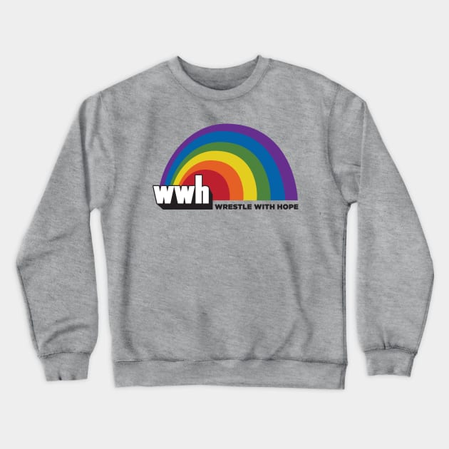 WWH Action Figure Logo Crewneck Sweatshirt by WrestleWithHope